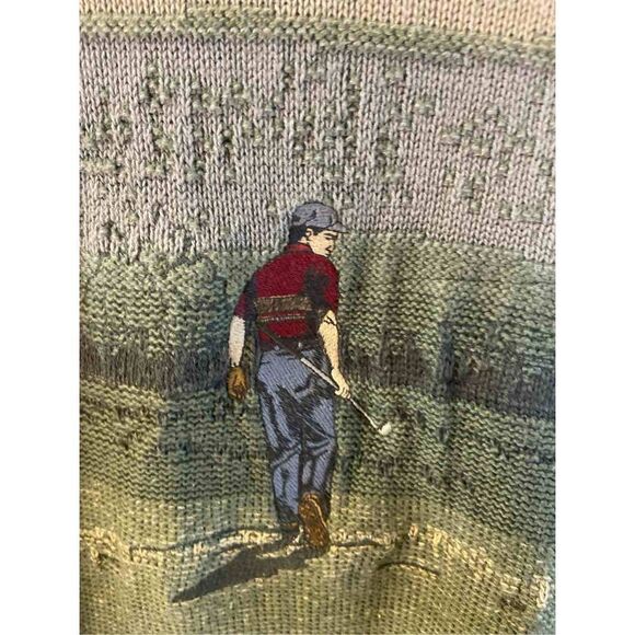 Cypress Links xxl Golf Sweater Ugly Christmas Golfer Greens crewneck VTG - Picture 1 of 6